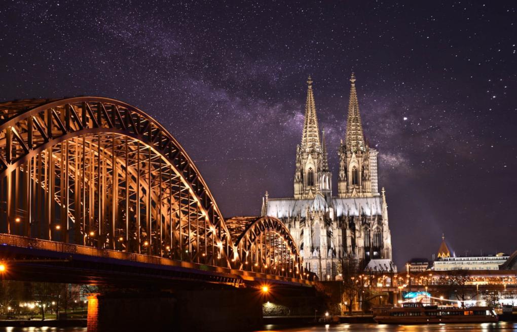 Kölner Dom bei Nacht