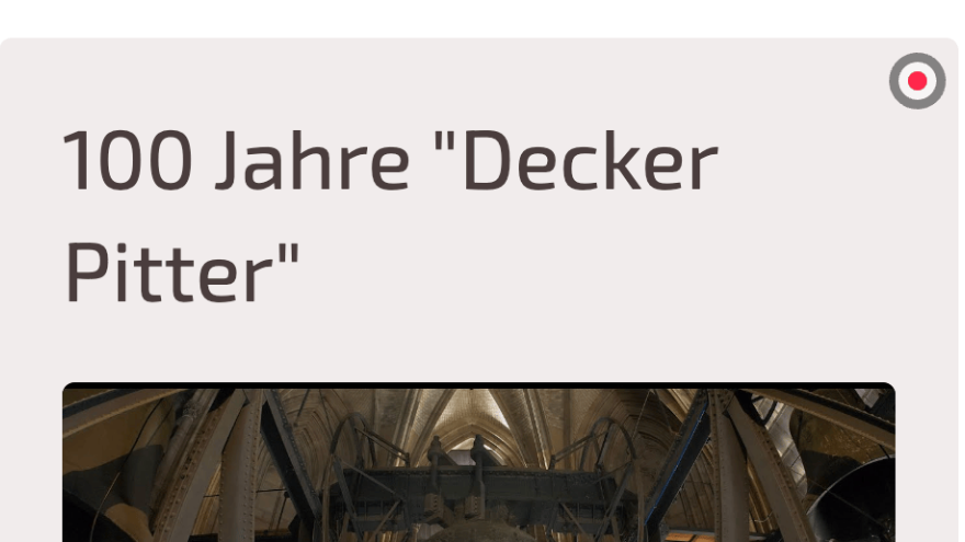 Roter Punkt bei einem mehrfach verwendeten Element